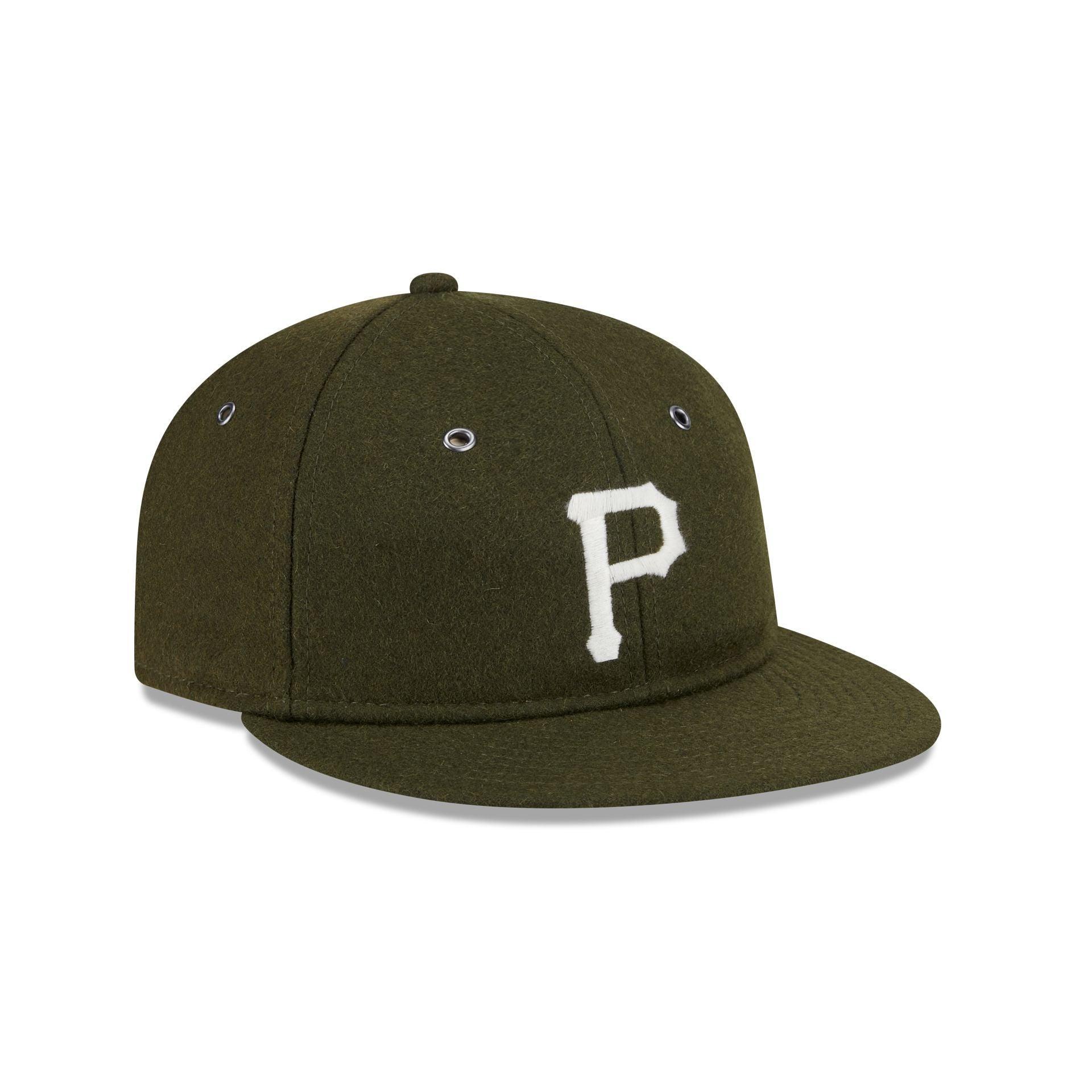 Pittsburgh Pirates New Olive Wool Retro Crown 9FIFTY Adjustable Hat Male Product Image