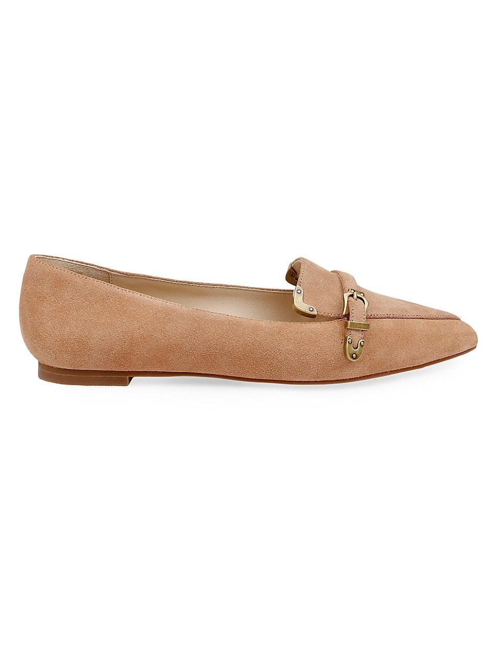 Womens Brielle Suede Flats product image