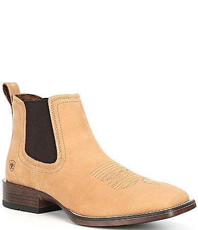 Ariat Mens Booker Ultra Western Leather Boots Product Image