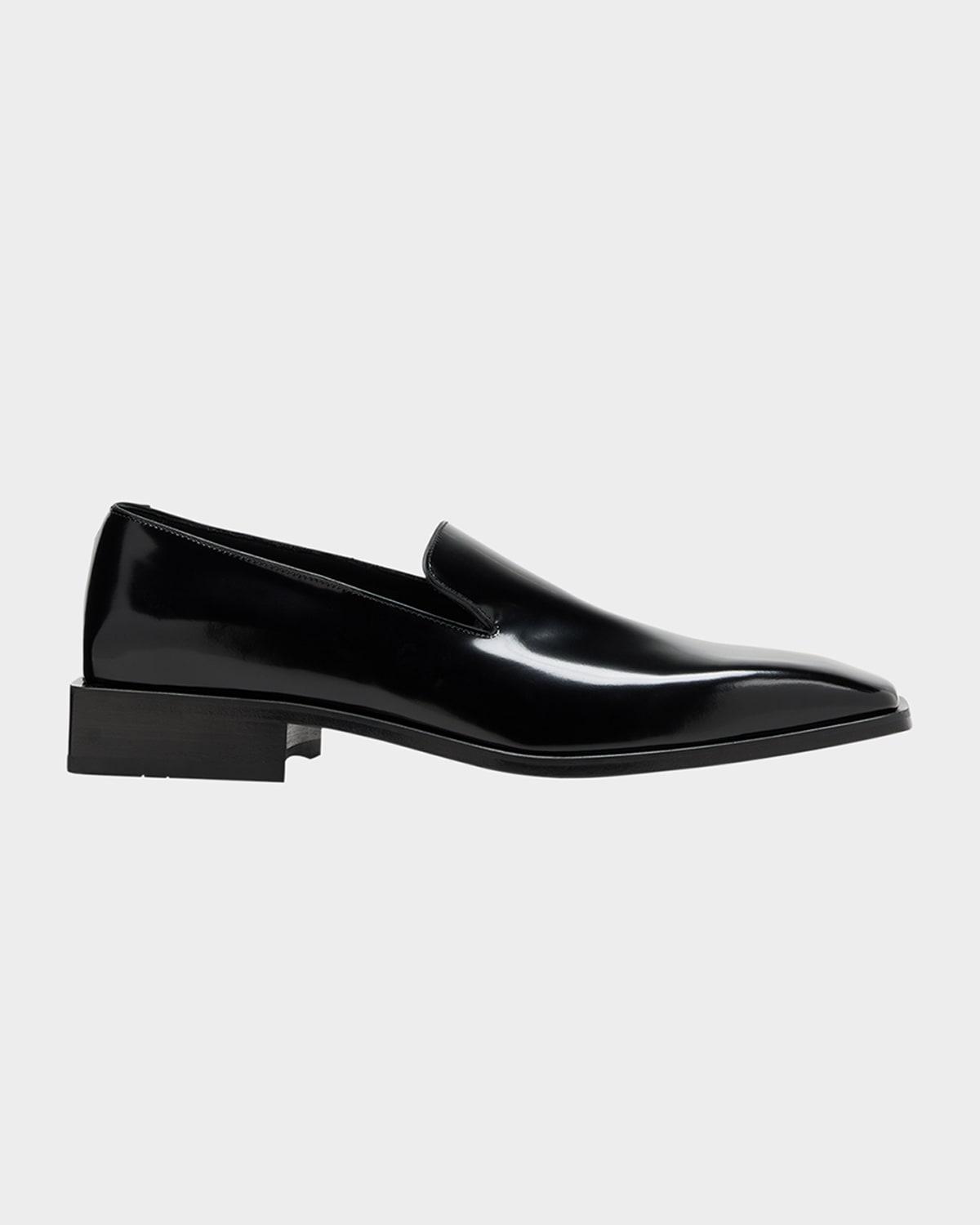 Mens Chagall Square-Toe Leather Loafers Product Image