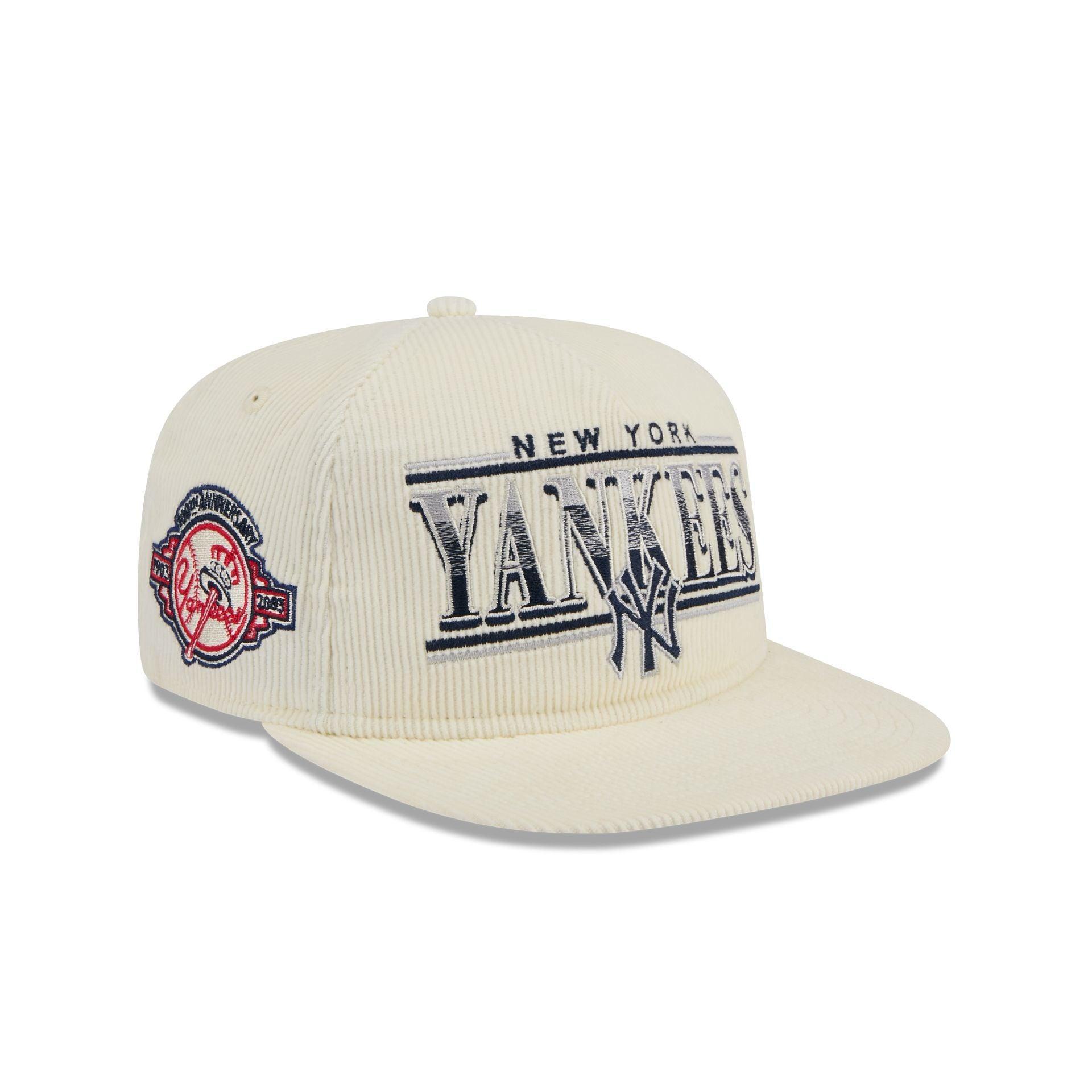 New York Yankees Throwback Corduroy Golfer Hat Male Product Image