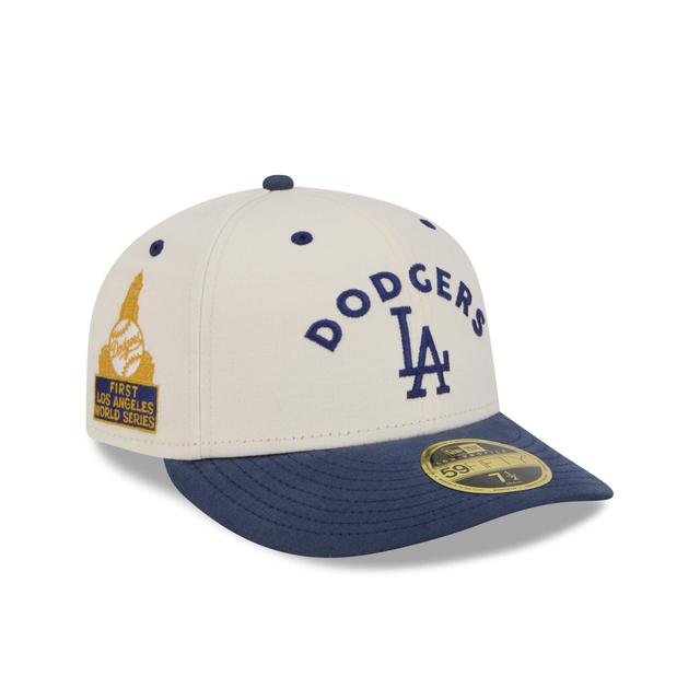 Los Angeles Dodgers Vintage Stack Low Profile 59FIFTY Fitted Hat Male Product Image