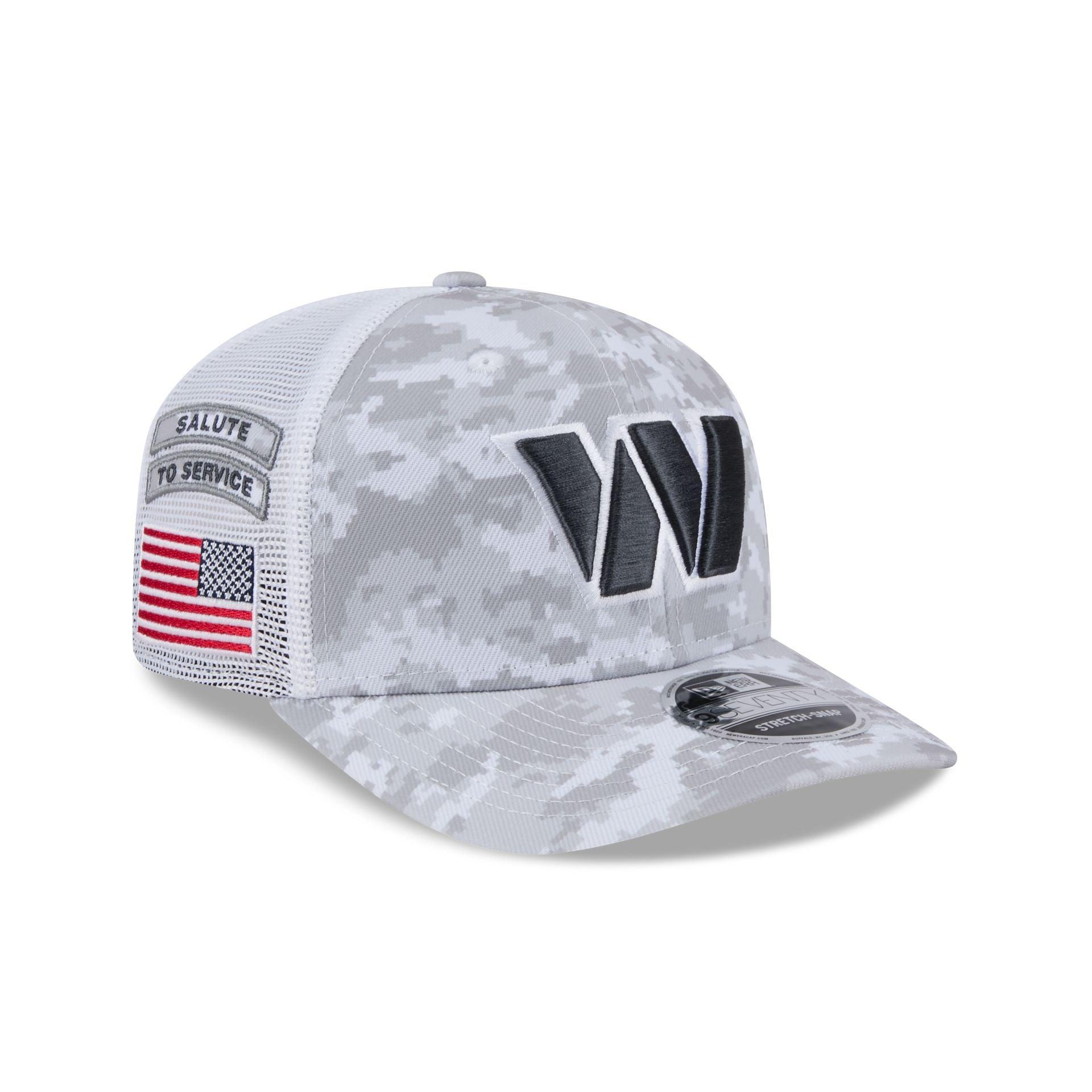 Washington Commanders 2024 Salute to Service 9SEVENTY Trucker Hat Male Product Image