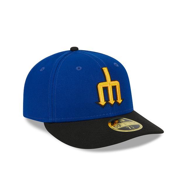 Seattle Mariners City Connect Low Profile 59FIFTY Fitted Hat Male Product Image