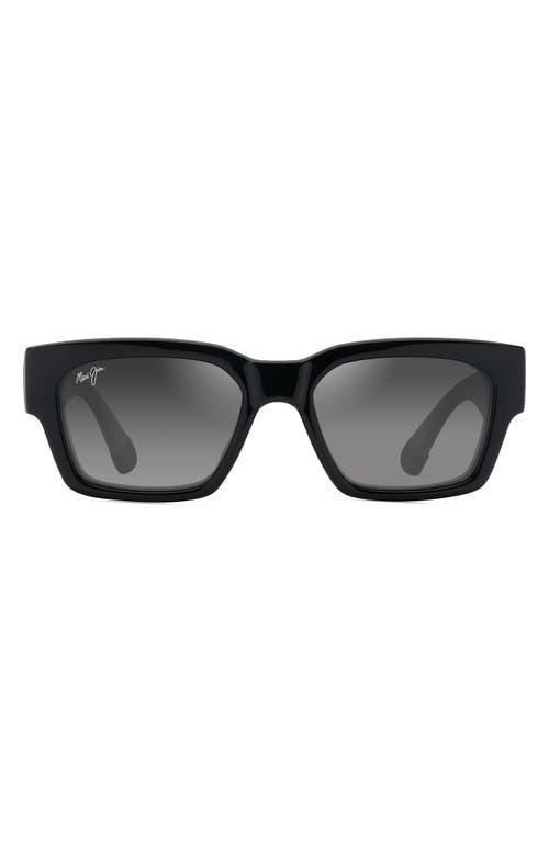 Mens Kenui 53MM Rectangular Sunglasses Product Image