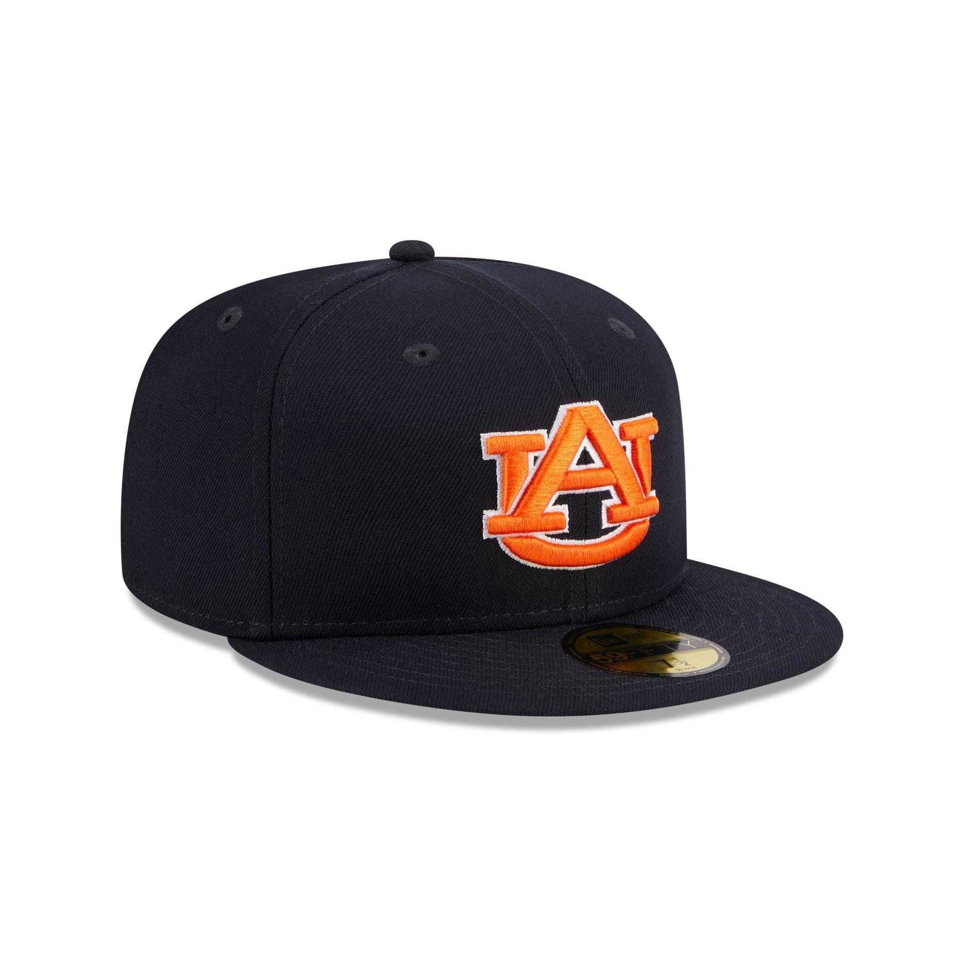 Auburn Tigers Navy 59FIFTY Fitted Hat Male Product Image