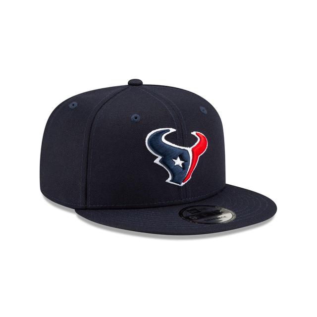 Houston Texans Basic Navy 9FIFTY Snapback Hat Male Product Image