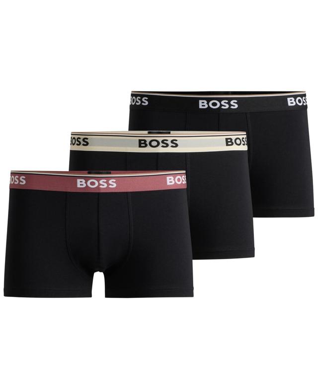 Boss Mens Power Boxer Briefs, Pack of 3 Product Image