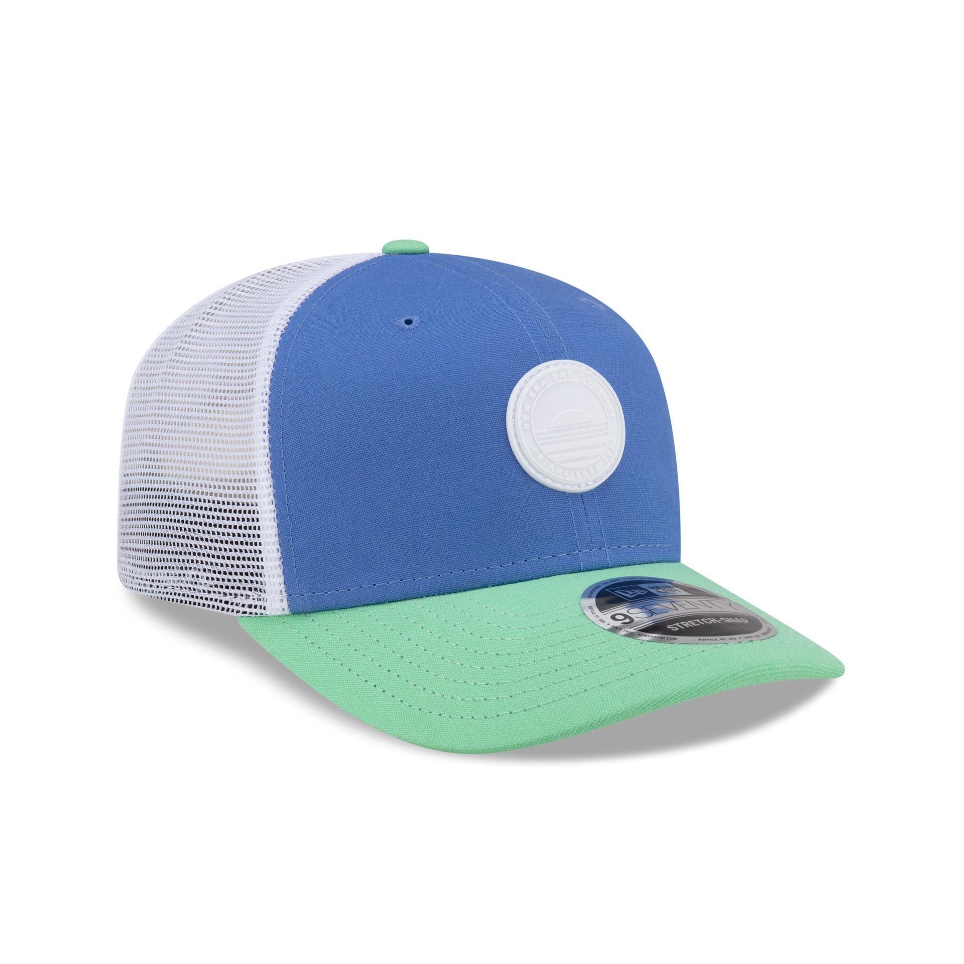 New Era Cap Blue 9SEVENTY Trucker Hat Male Product Image