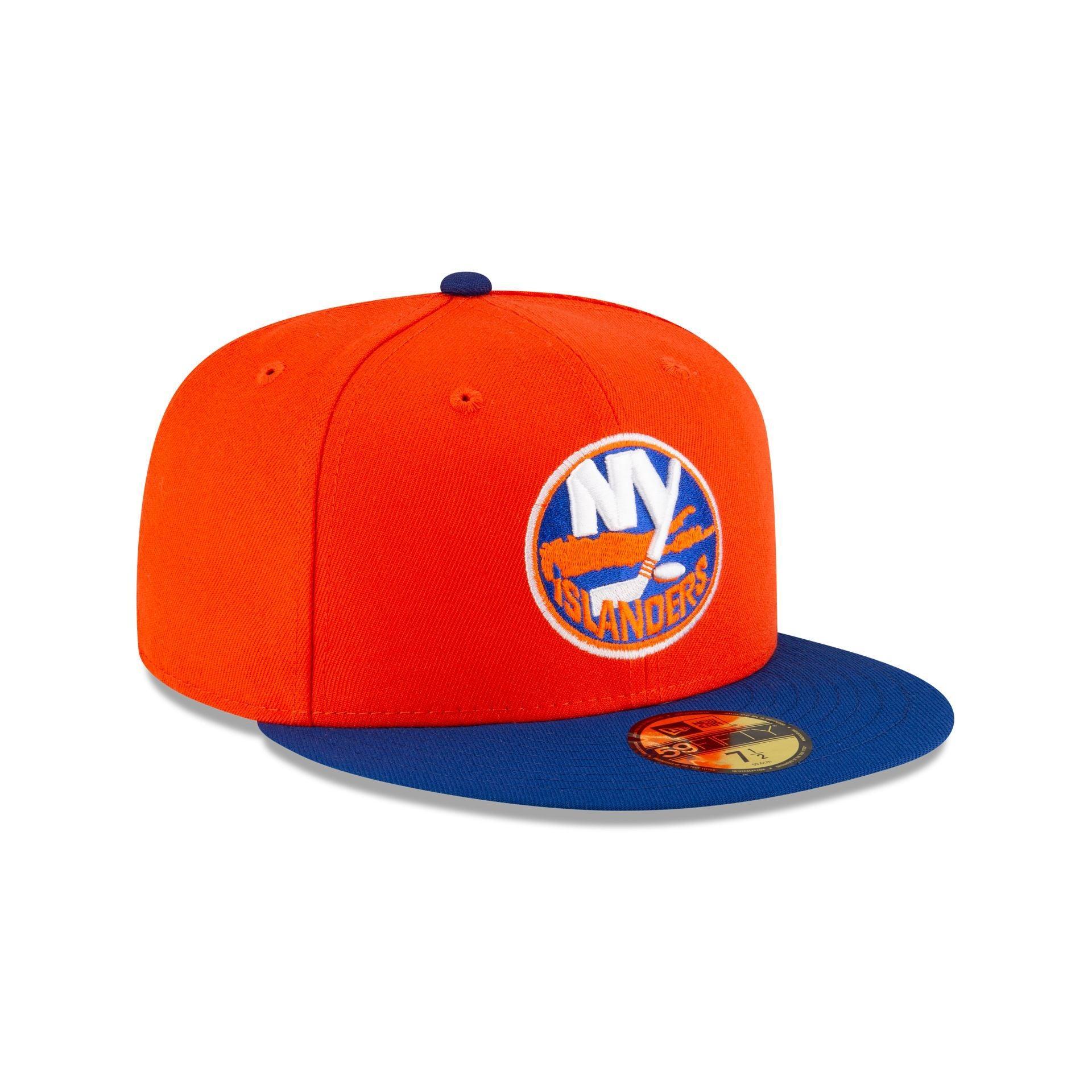 New York Islanders Orange 59FIFTY Fitted Hat Male Product Image