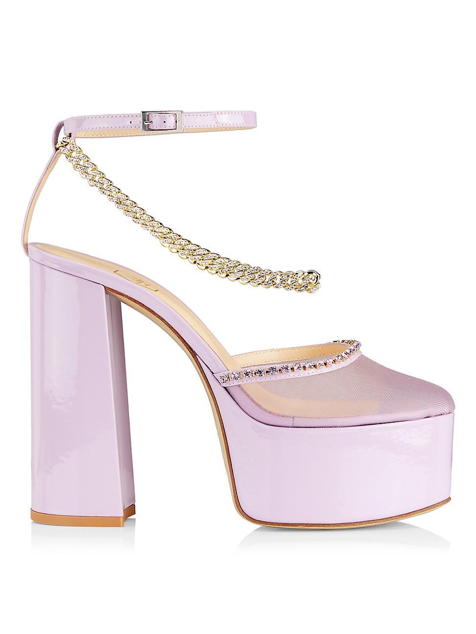 Womens Stellar Satin Platform Sandals Product Image