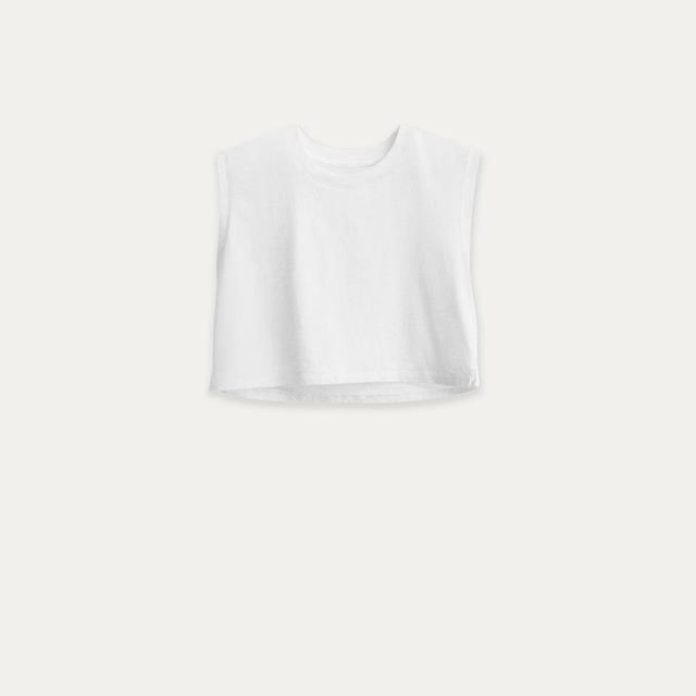 Women's Sleeveless Cropped Tee Product Image