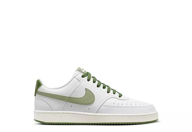 Nike Mens Court Vision Low Casual Sneakers from Finish Line - White Product Image