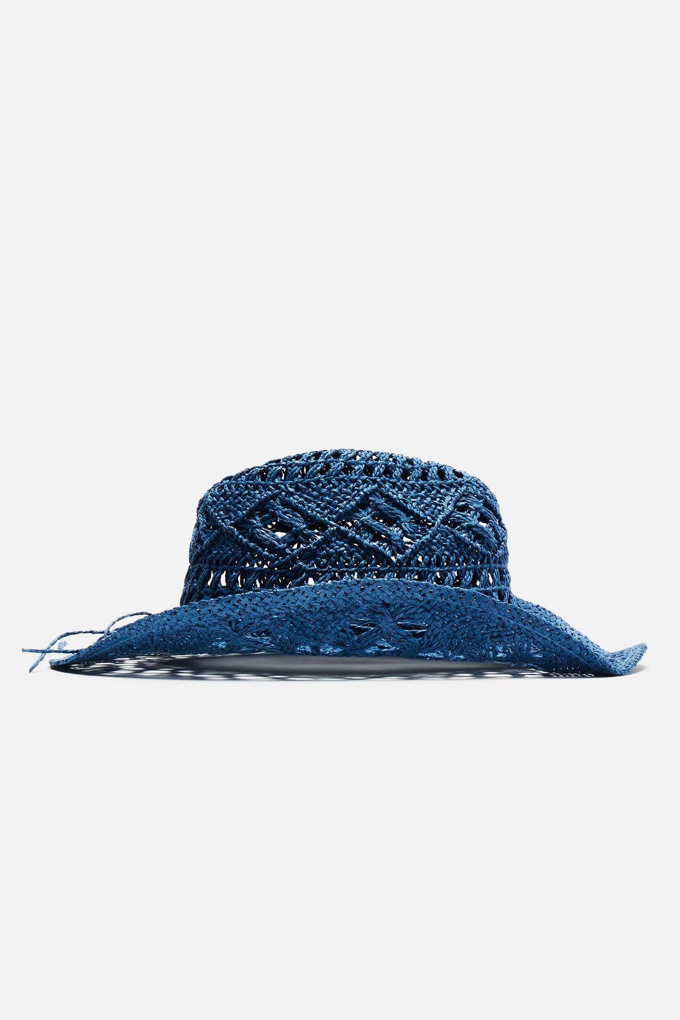 Hot Summer Cowboy Hat - Blue Product Image