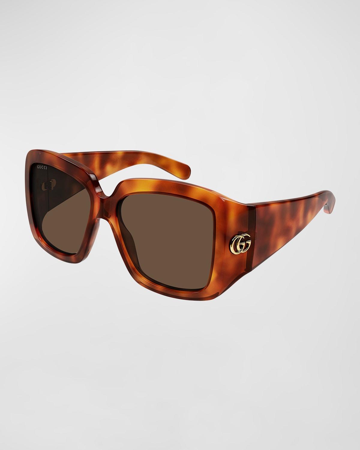 Gucci Womens GG1402S GG Corner 55mm Square Sunglasses Product Image