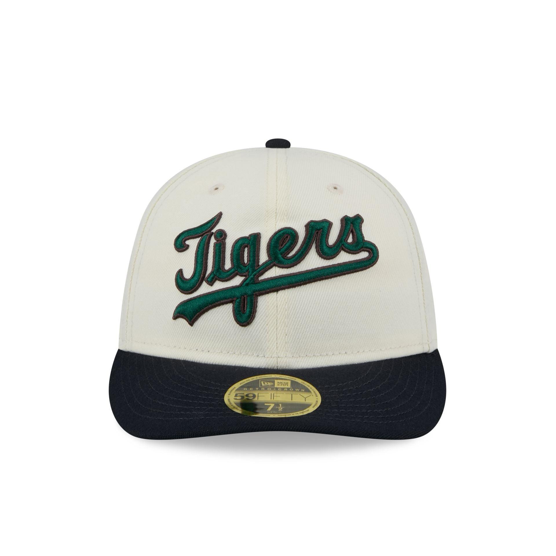 Detroit Tigers Forest Visor Retro Crown 59FIFTY Fitted Hat Male Product Image