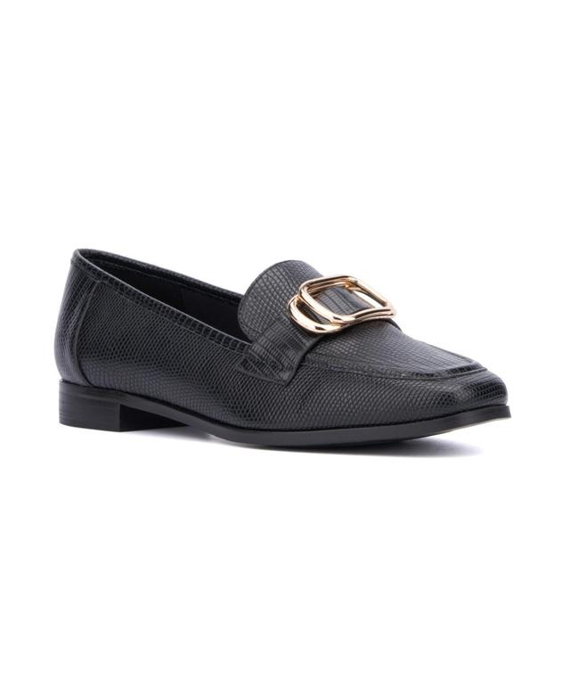 Womens Ramira- Slip-On Metal Accent Loafers Product Image