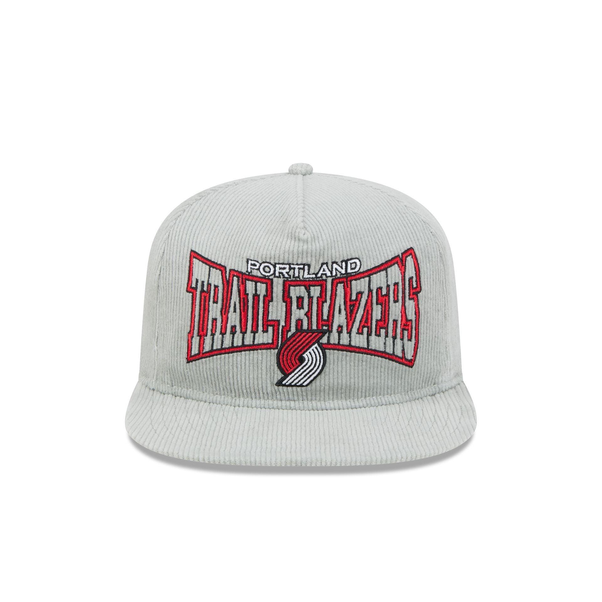 Portland Trail Blazers Gray Cord Golfer Hat Male Product Image