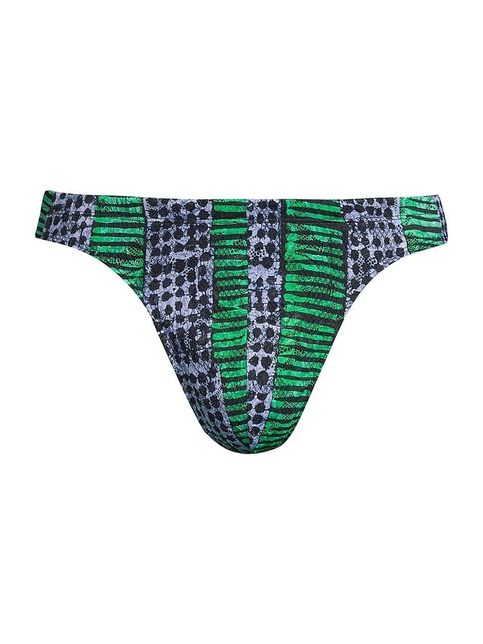 Mens Never Say Never Print Classic G-String Product Image