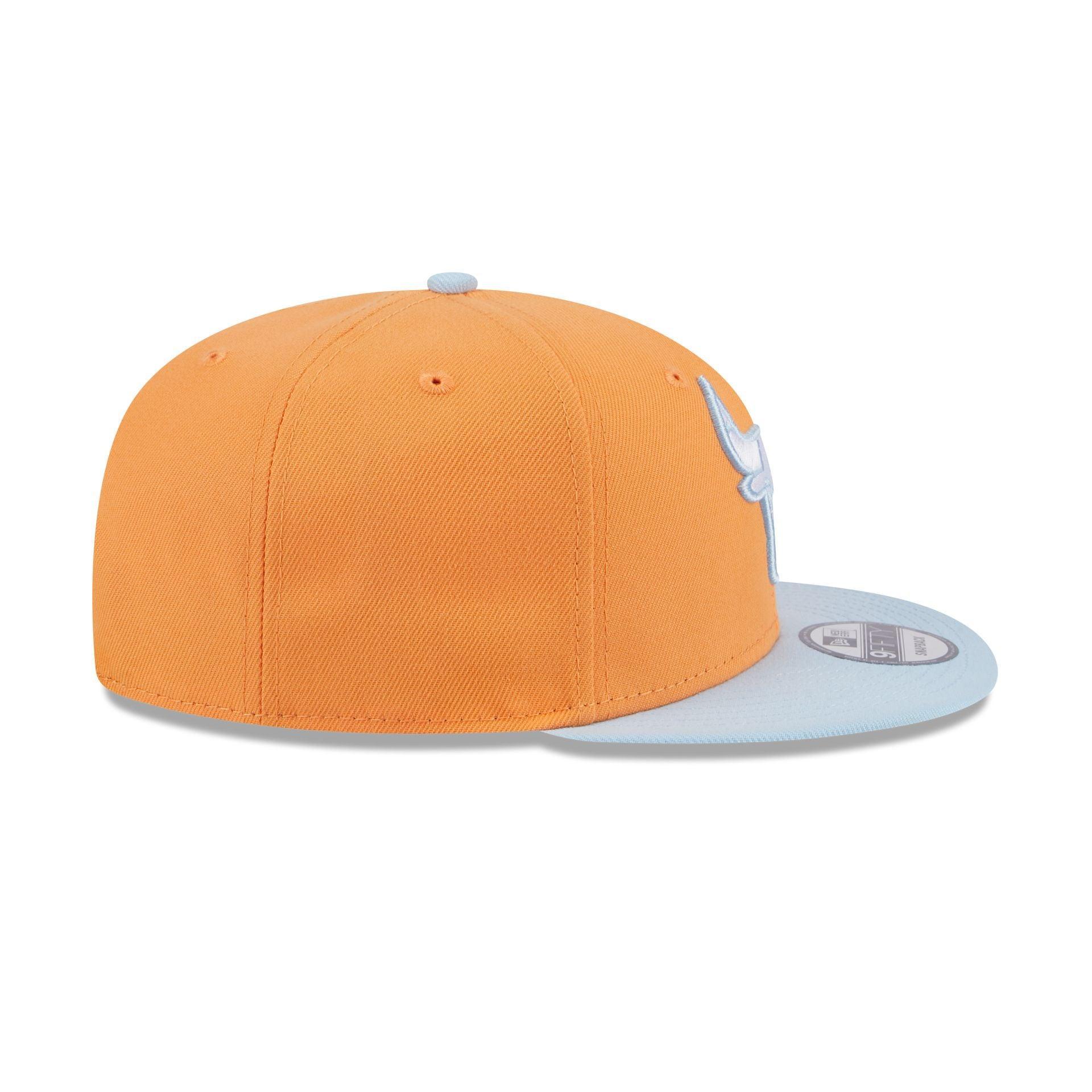 Chicago Bulls Color Pack Orange Glaze 9FIFTY Snapback Hat Male Product Image