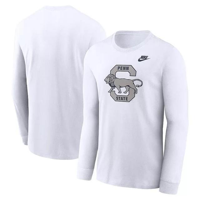 Mens Nike Penn State Nittany Lions Legacy Primary Logo Long Sleeve T-Shirt Product Image