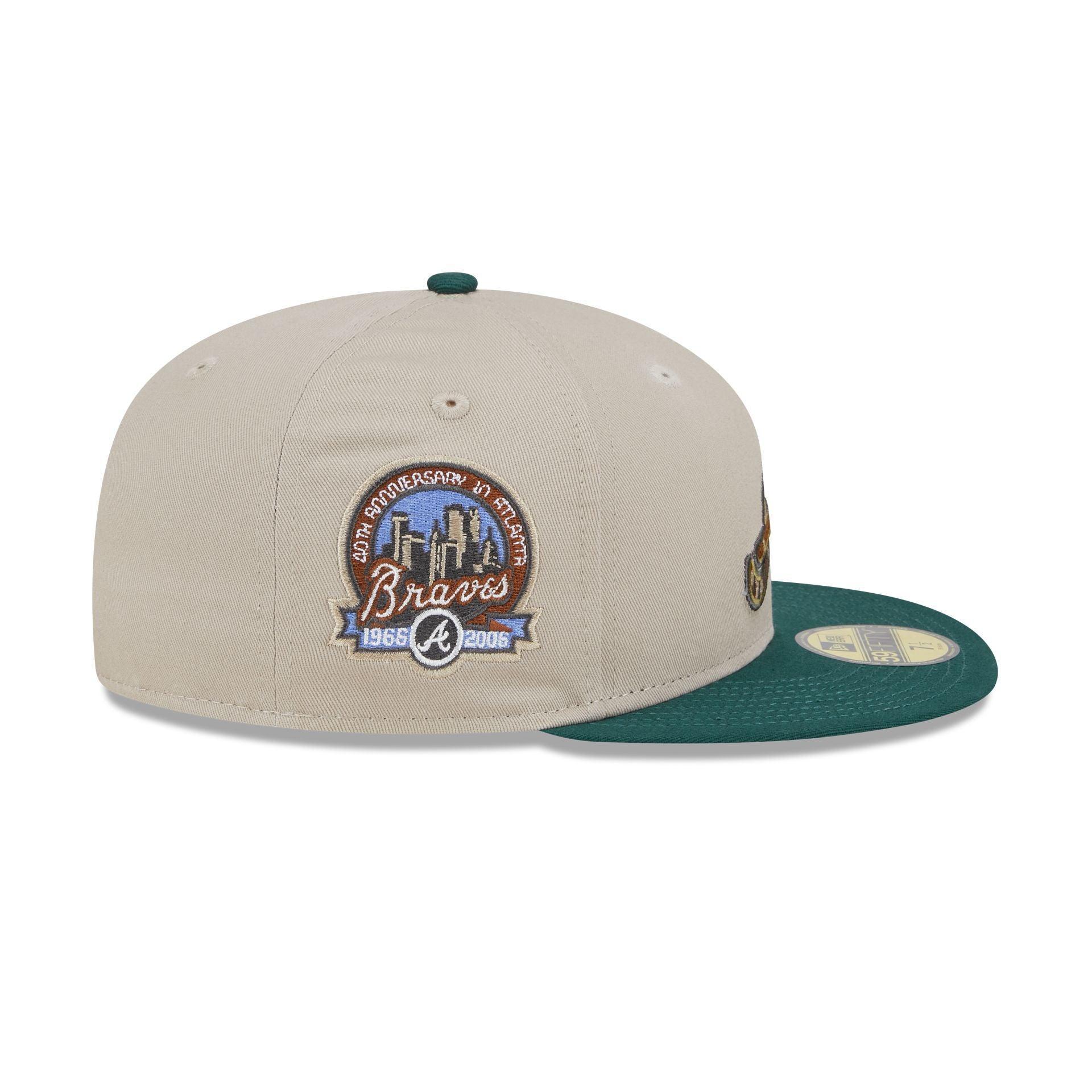 Atlanta Braves Earth Day 59FIFTY Fitted Hat Male Product Image