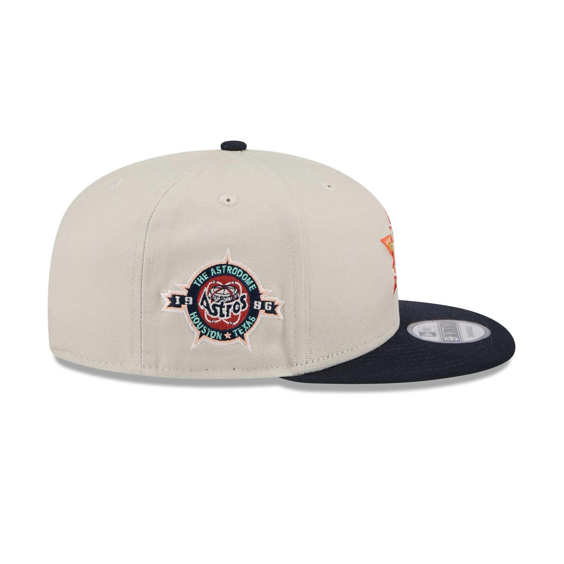 Houston Astros Floral Fill 9FIFTY Snapback Hat Male Product Image