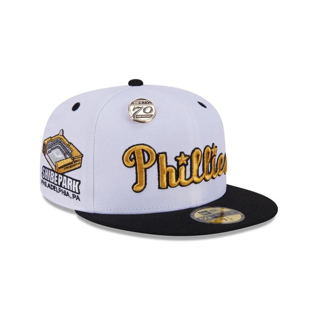 Philadelphia Phillies 70th Anniversary 59FIFTY Fitted Hat Male Product Image