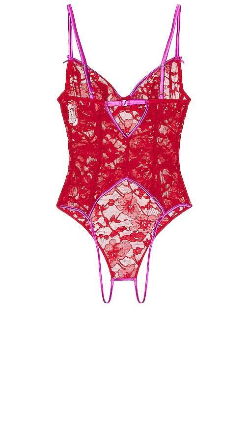 Womens Magnolia Lace Ouvert Bodysuit Product Image