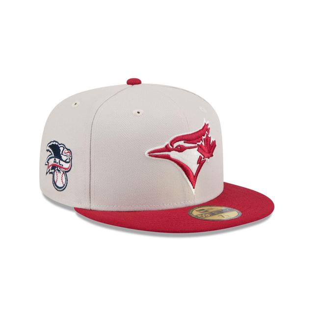 Toronto Blue Jays Canada Day 2024 59FIFTY Fitted Hat Male Product Image