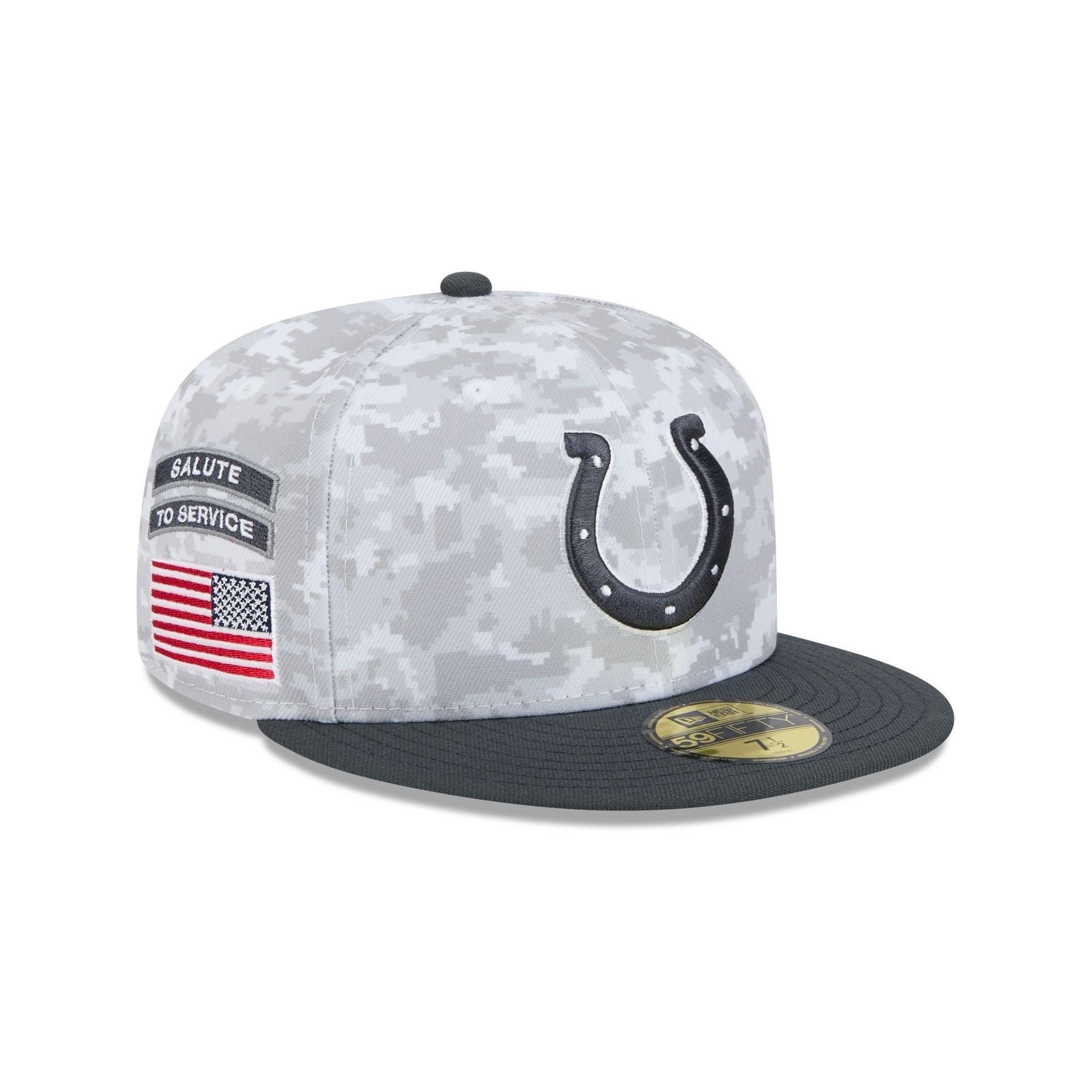 Indianapolis Colts 2024 Salute to Service 59FIFTY Fitted Hat Male Product Image