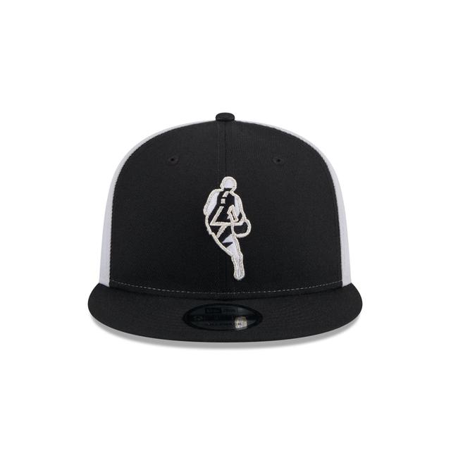 San Antonio Spurs Front Logoman 9FIFTY Snapback Hat Male Product Image