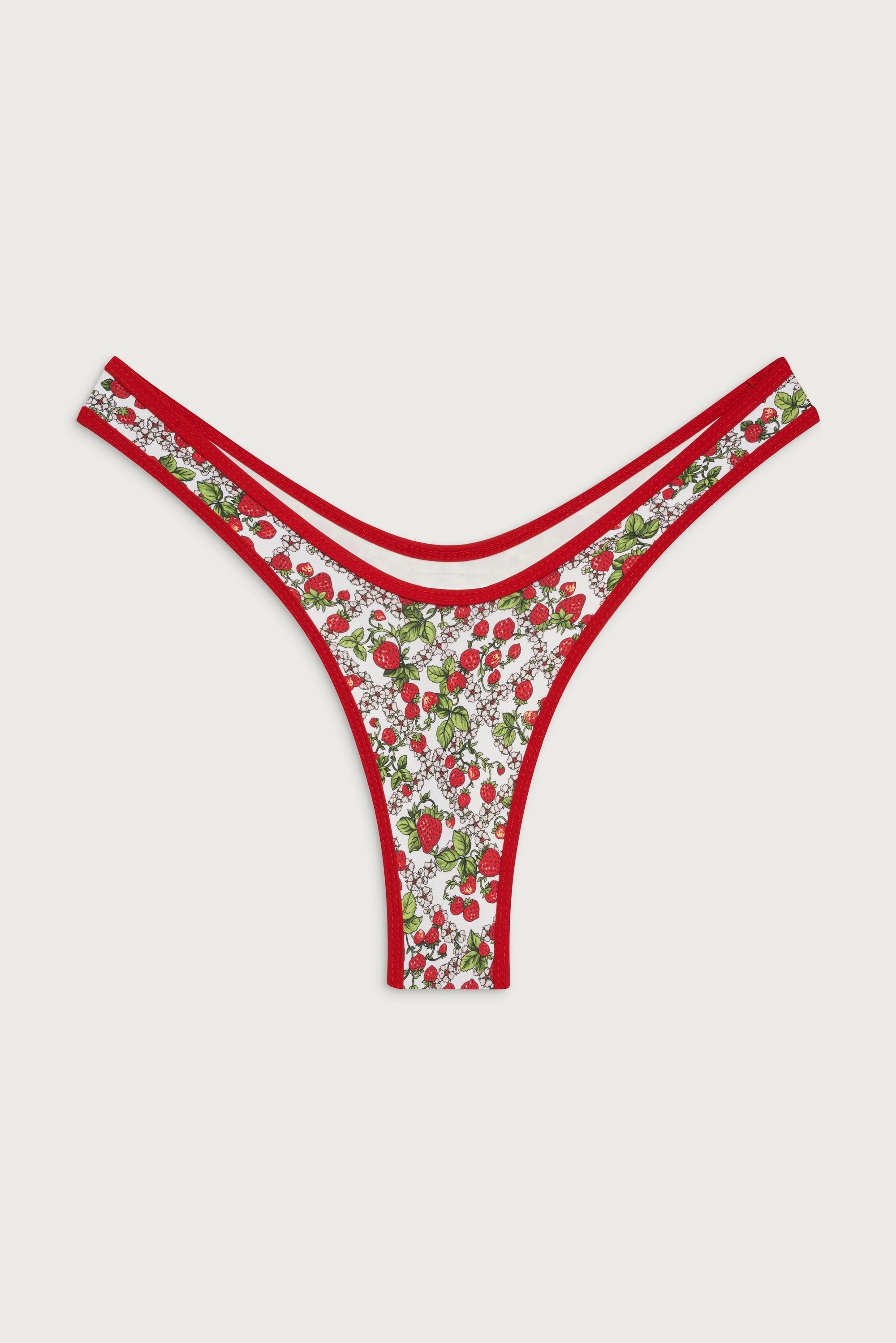 Full Moon Micro Bikini Bottom - Berry in Love Product Image