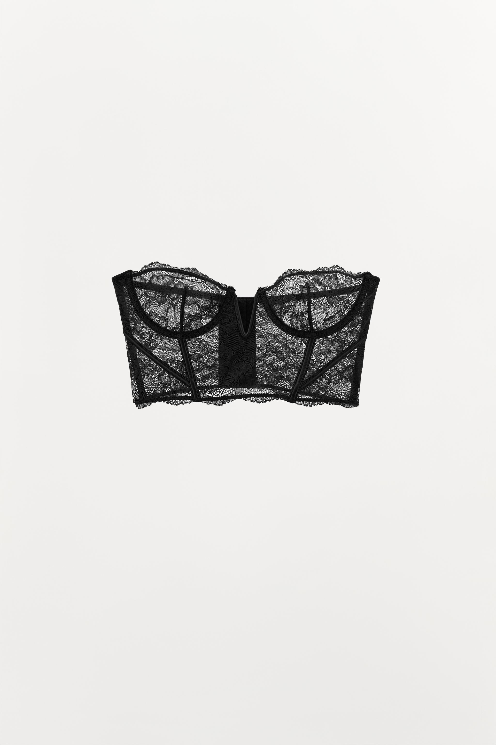 LACE UNDERWIRE CORSET Product Image