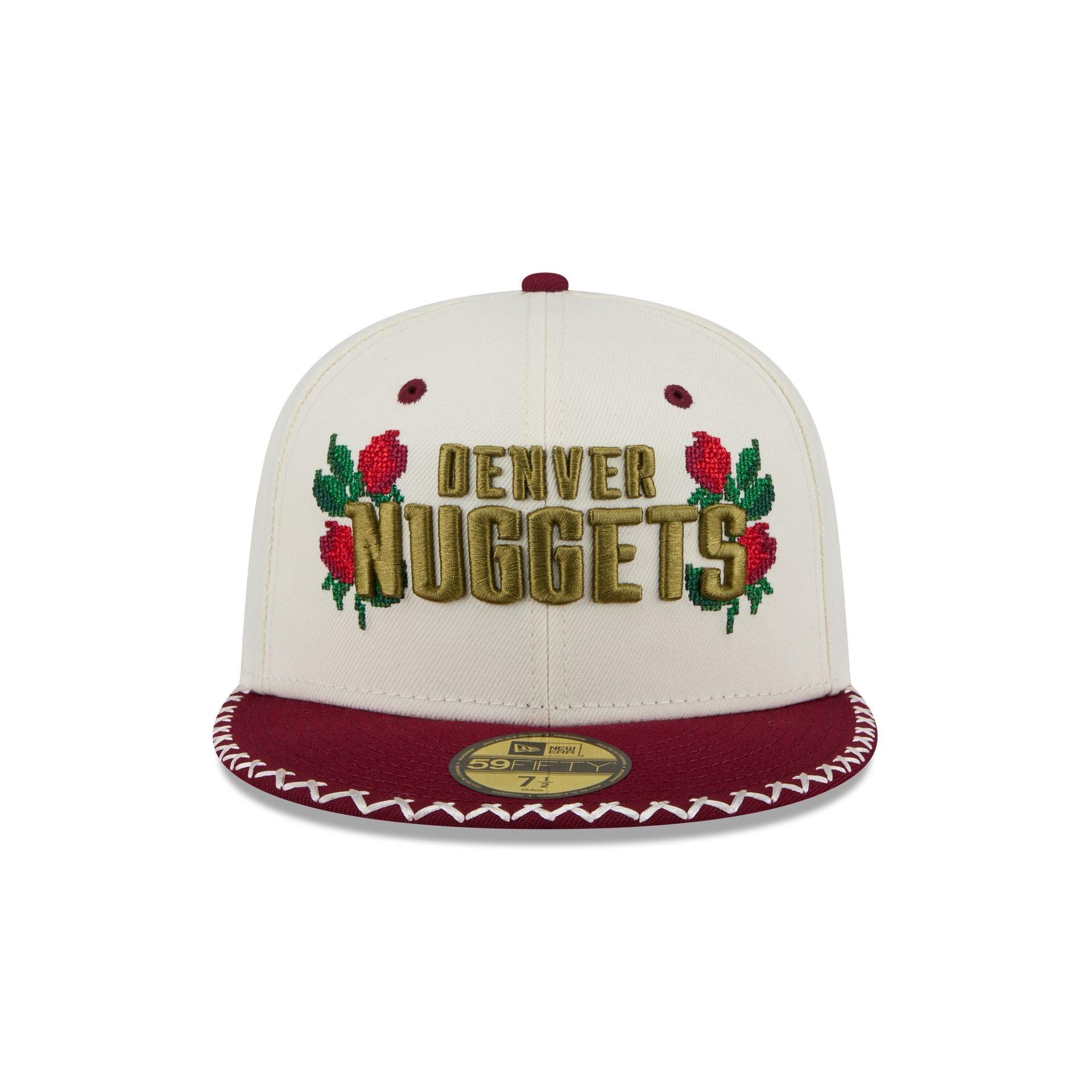 Denver Nuggets Novelty Stitch 59FIFTY Fitted Hat Male Product Image