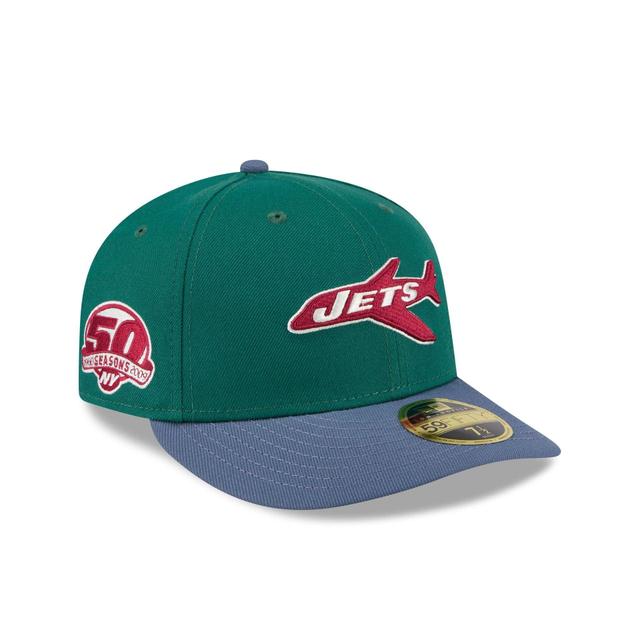 New York Jets Green Gemstone Low Profile 59FIFTY Fitted Hat Male Product Image