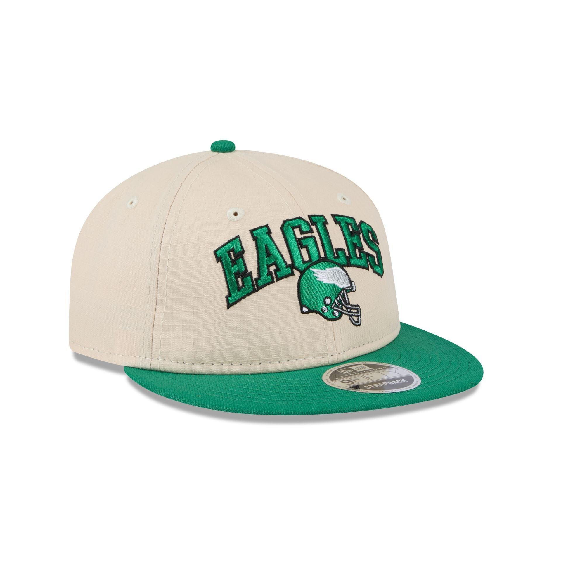 Philadelphia Eagles Historic Helmet Retro Crown 9FIFTY Snapback Hat Male Product Image