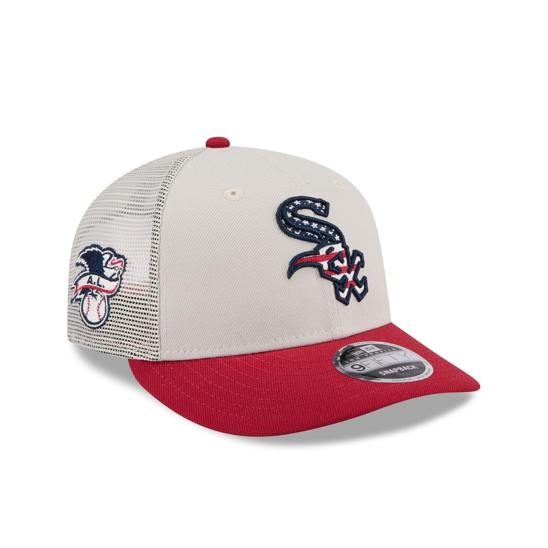 Chicago White Sox Independence Day 2024 Low Profile 9FIFTY Trucker Hat Male Product Image