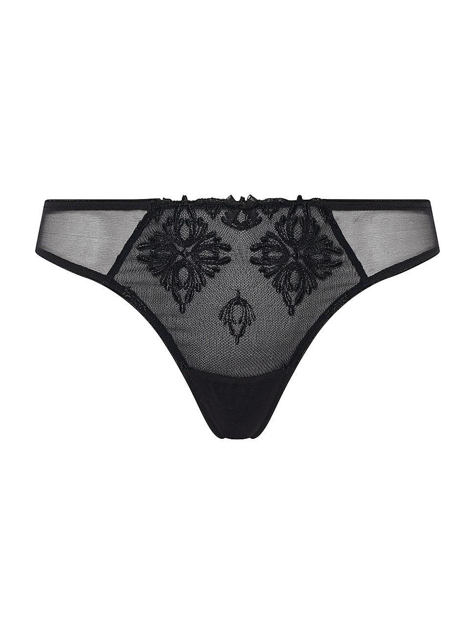 Chantelle Lingerie Champs Elyses Lace Thong Product Image