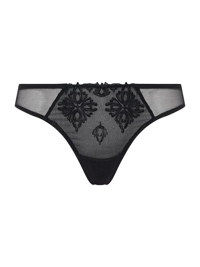 Womens Champs Elysses Lace Thong Product Image