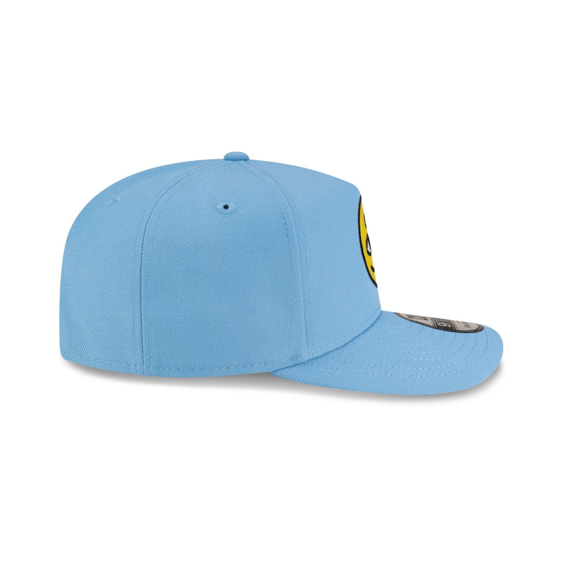 DISHIN® Sky Blue 9FIFTY A-Frame Snapback Hat Male Product Image