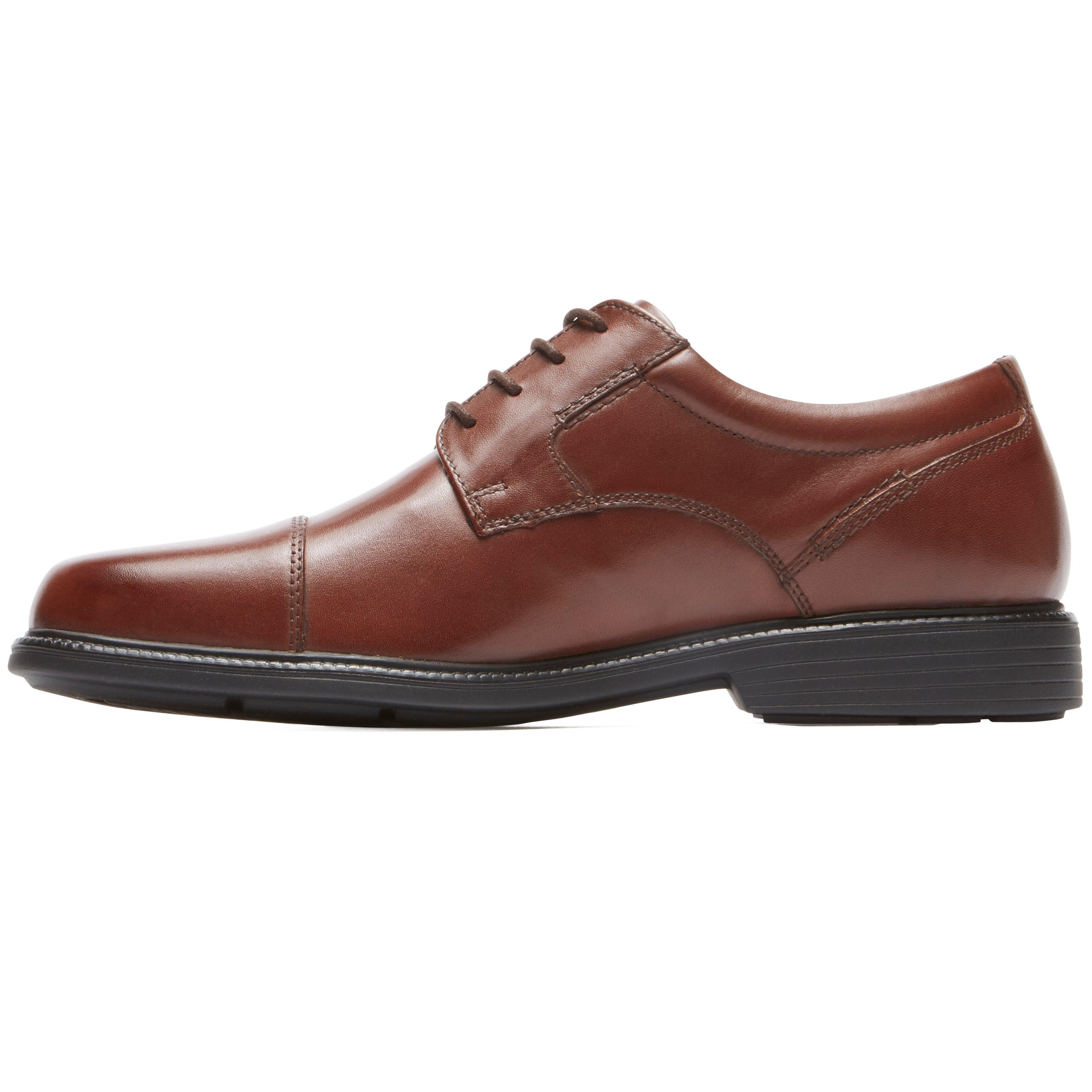 Rockport Mens Charles Leather Derbys - Black Product Image