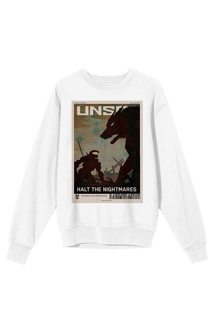 Mens Halo Halt The Nightmares Crew Neck Sweatshirt Product Image