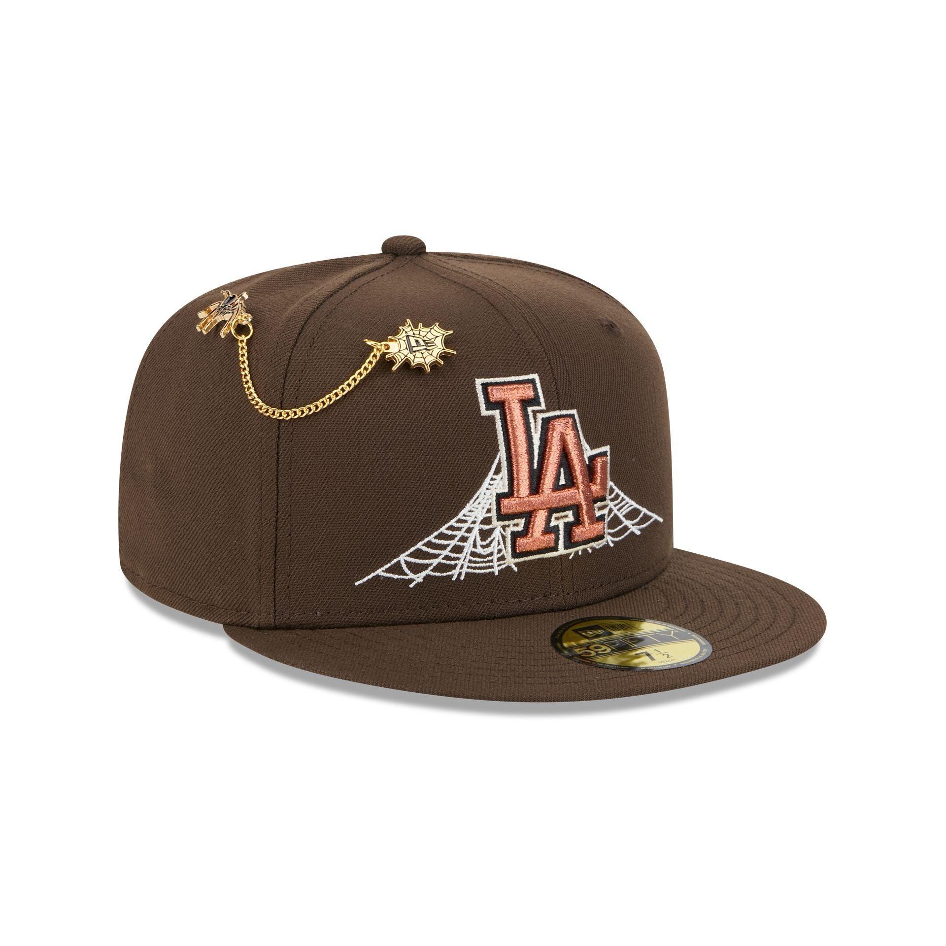 Los Angeles Dodgers Spider Pin 59FIFTY Fitted Hat Male Product Image