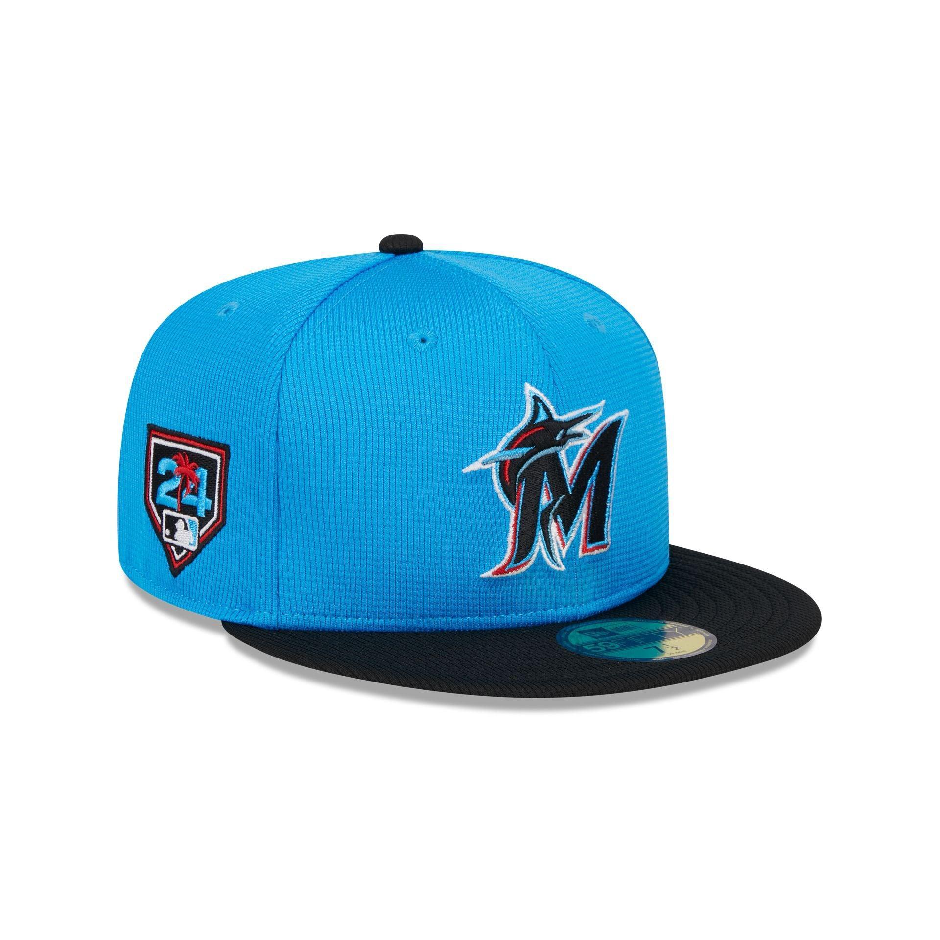 Miami Marlins 2024 Spring Training 59FIFTY Fitted Hat Male Product Image