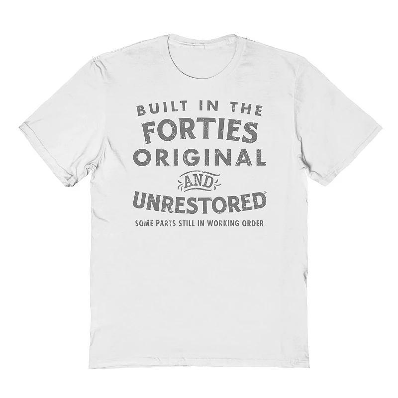 Mens Built in The Forties Graphic Tee Product Image