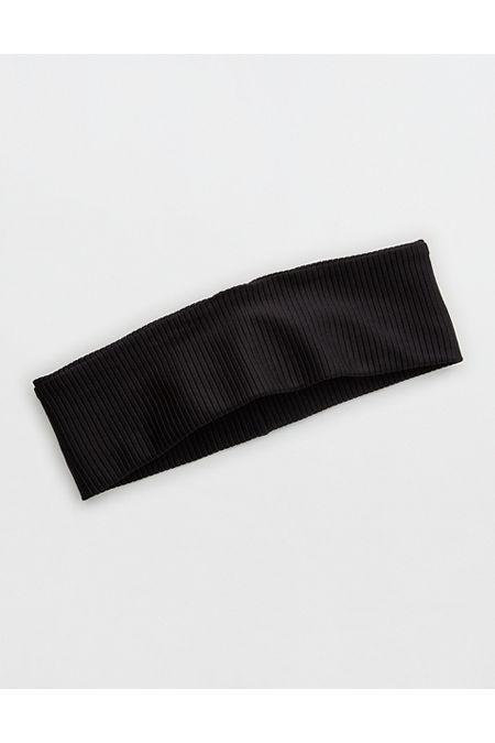 Aerie Shine Rib Swim Headband Women's Product Image