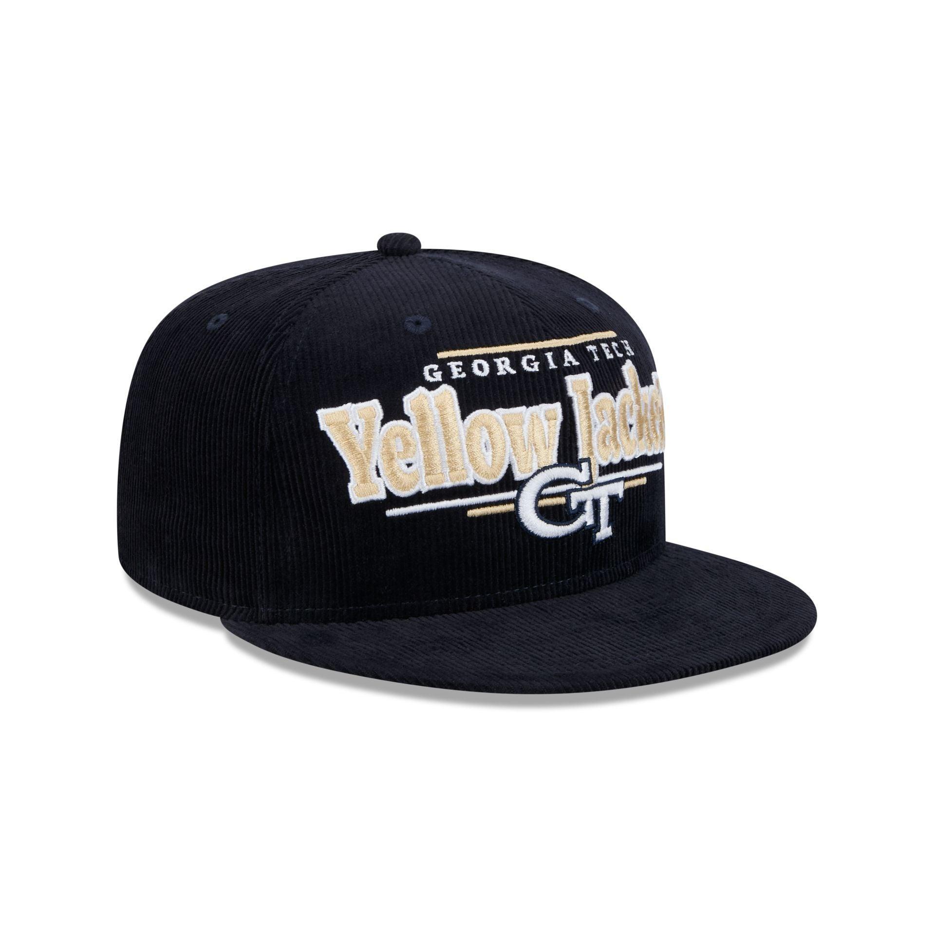 Georgia Tech Yellow Jackets Throwback Display 9FIFTY Snapback Hat Male Product Image