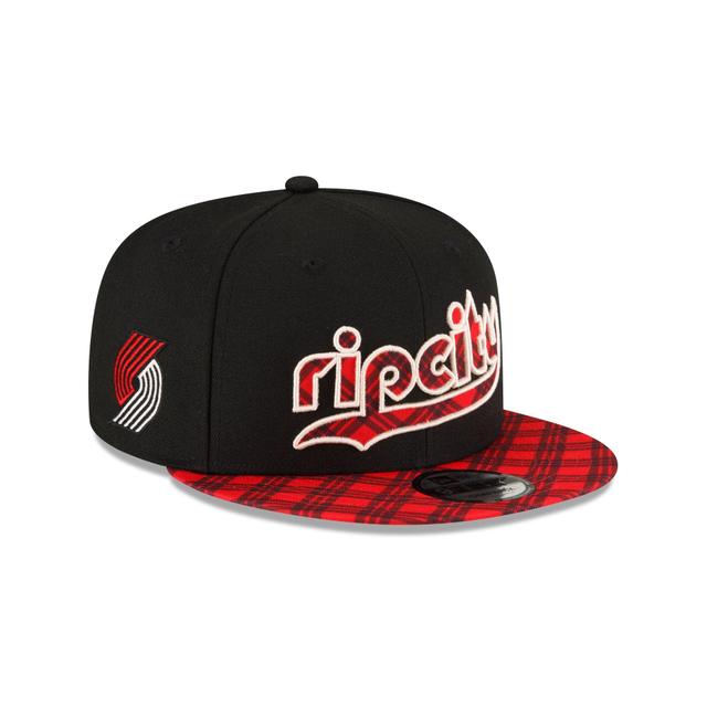 Portland Trail Blazers 2023 City Edition 9FIFTY Snapback Hat Male Product Image