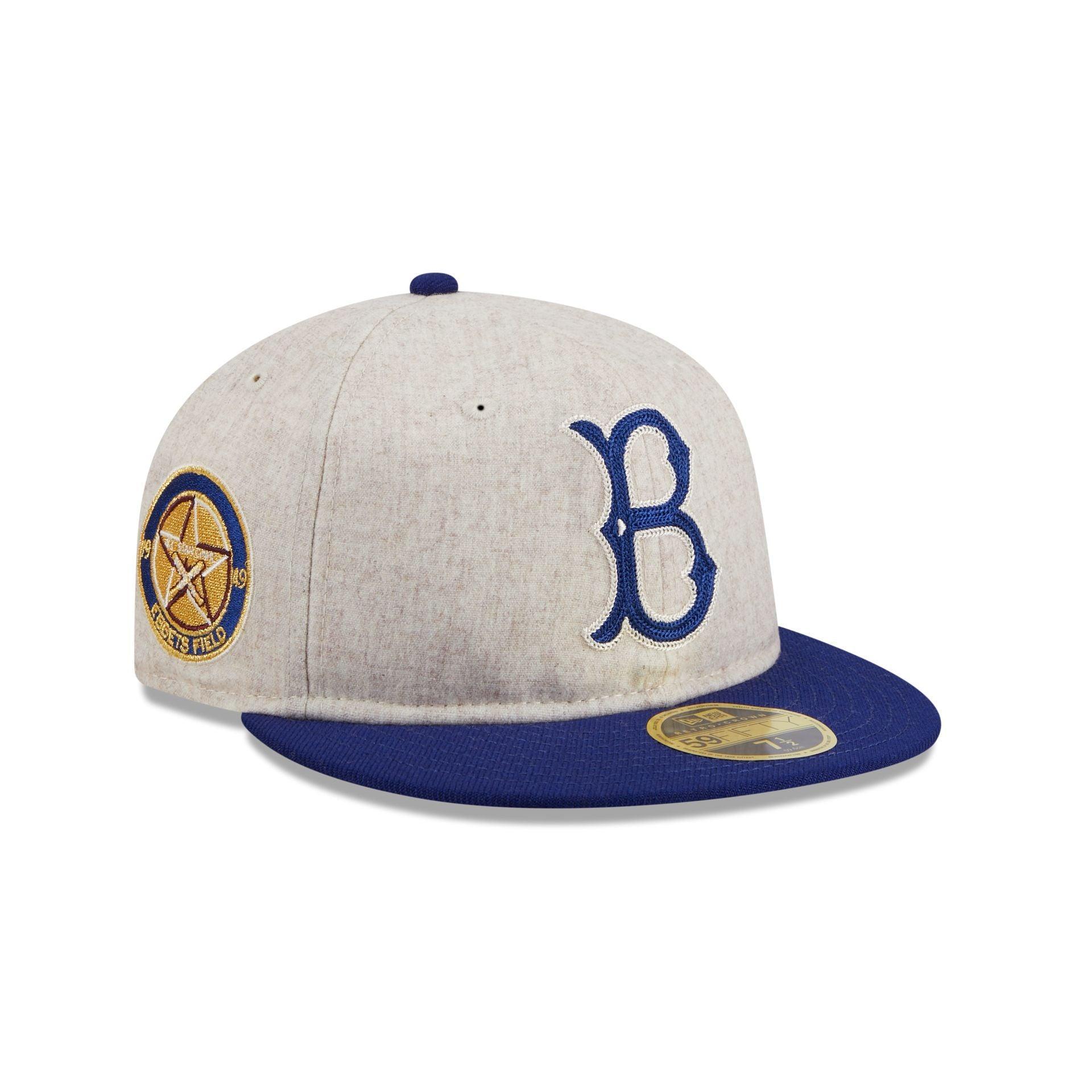 Brooklyn Dodgers Melton Wool Retro Crown 59FIFTY Fitted Hat Male Product Image